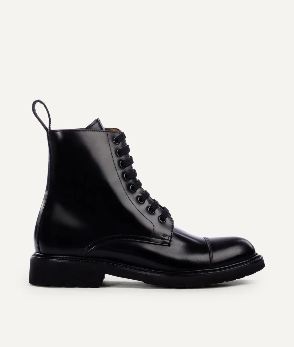 Lace-Up Boot in Calf Leather