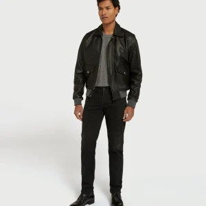 Aviator Jacket in Lambskin